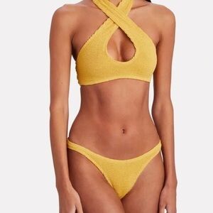 bond-eye Yellow Bikini Set